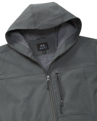 Brawley Hooded Fleece Jacket | Gunmetal