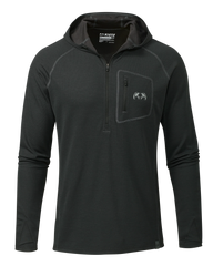 PRO Merino 200 Zip-T Hoodie | Black