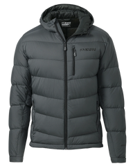 Super Down PRO Hooded Jacket | Gunmetal