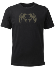 Youth Engraved Ram T-Shirt | Black