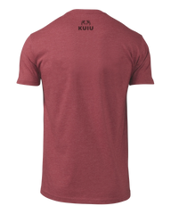 KUIU Here to Hunt Logo T-Shirt | Cardinal