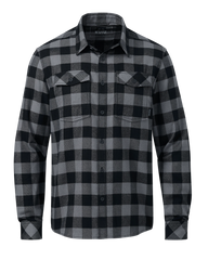 Field Flannel Shirt | Gunmetal Buffalo Check