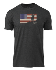 KUIU Ram Flag T-Shirt | Charcoal