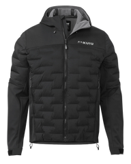 Axis Thermal Hybrid Hooded Jacket | Carbon