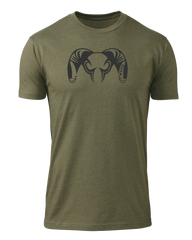 KUIU Engraved Ram T-Shirt | Military Green