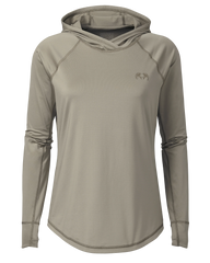 Women's Gila LS Hoodie | Bone