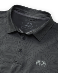 KUIU Performance Polo Topo | Gunmetal Topo
