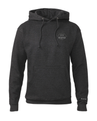 KUIU Stacked Chest Logo Hoodie | Charcoal