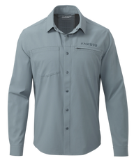 Mesa Vented LS Snap Shirt | Slate