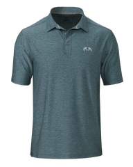 KUIU Performance Polo | Heather Slate