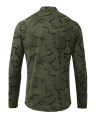 Ridgepoint Fleece Henley | Olive Tonal