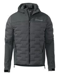 Axis Thermal Hybrid Hooded Jacket | Gunmetal