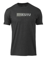 KUIU Here to Hunt Fade T-Shirt | Charcoal