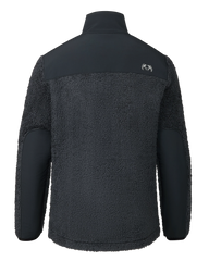 Sherpa Fleece Zip Pullover | Nightfall