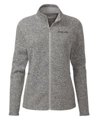Women's Base Camp Full Zip Sweater | Stone White Heather