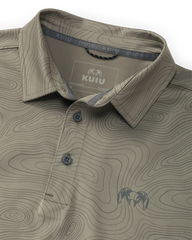 KUIU Performance Polo | Woodsmoke Topo
