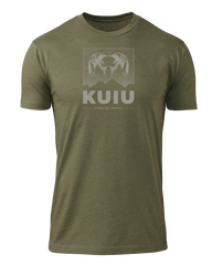 KUIU Topo Mountain T-Shirt | Military Green