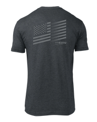 KUIU Solid Flag Fade T-Shirt | Charcoal