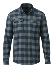Field Flannel Shirt | Slate Buffalo Check