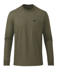 Workgrade LS Pocket Crew | Evergreen
