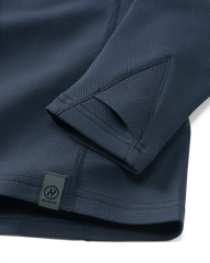 PRO Merino 200 Zip-T Hoodie | Steel Blue