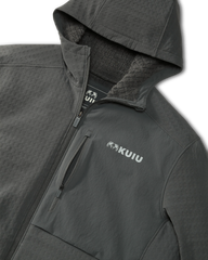 Blockfield Fleece Hoodie | Gunmetal
