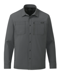 Motive Flannel Lined Shirt Jacket | Gunmetal