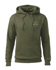KUIU Ultralight Chest Logo Hoodie | Army